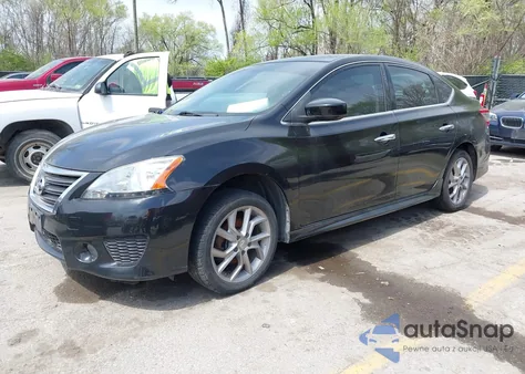2014 Nissan Sentra S z USA, uszkodzony, nr VIN 3N1AB7AP9EY298826